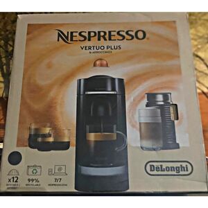 Nespresso Vertuo Plus & aeroccino3 Coffee Maker
